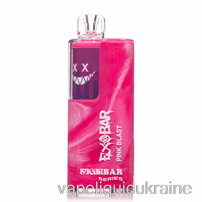 Vape Liquid Ukraine ExoBar x Sugar Bar SB8000 Disposable Pink Blast